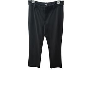 Madewell Cali Crop Demi-Boot Womens Black Career Work Pants Size 6